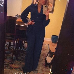 Hunter green jumpsuit